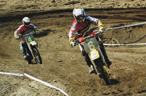 Werner Dewit and Marniq Bervoets Ruskeasanta GP 250 1995